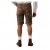 JP1880 Shorts Leather Traditional Cowhide Brown - Kratke hlače - Muške Kratke Hlače Veliki Brojevi 