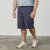 North Latitude Cool Effect Comfort Fit Shorts Blue - Kratke hlače - Muške Kratke Hlače Veliki Brojevi 