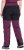 Ulla Popken HYPRAR Multifunctional Durable Inset Trekking Pants Dark Cherry Dark Cherry - Traperice & Hlače u Velikim Veličinama – Plus Size - 