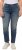 Ulla Popken Distressed Stretch Fit Boyfriend Jeans Blue Denim - Traperice & Hlače u Velikim Veličinama – Plus Size - 