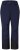 Ulla Popken Performance Trousers Waterproof Zip Pockets Snow Gaiter Navy - Traperice & Hlače u Velikim Veličinama – Plus Size - 