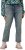 Ulla Popken Splatter Painted Jeans Washed Blue Denim - Traperice & Hlače u Velikim Veličinama – Plus Size - 