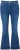 Ulla Popken Stretch Fit Bootcut Jeans Blue Denim - Traperice & Hlače u Velikim Veličinama – Plus Size - 