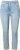Ulla Popken Tile Laser Print Stretch Fit Jeans Light Light Blue Denim - Traperice & Hlače u Velikim Veličinama – Plus Size - 