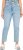 Ulla Popken Tile Laser Print Stretch Fit Jeans Light Light Blue Denim - Traperice & Hlače u Velikim Veličinama – Plus Size - 