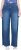 Ulla Popken Extra Wide Leg Stretch Fit Jeans Denim Blue - Traperice & Hlače u Velikim Veličinama – Plus Size - 