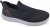 D555 Huddersfield Kingsize Hands Free Slip On with Knitted Top Shoes Black - Tenisice - 