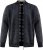 D555 Dereham 2 Knitted Sweater with Zipper Charcoal TALL - TALL puloveri - 