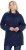 Ulla Popken Space Yarn Oversized Turtleneck Sweater Blue - Puloveri & dukserice - 