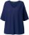 Ulla Popken Oversized 3/4 Sleeve V-Neck Sweater Navy - Puloveri & dukserice - 