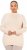 Ulla Popken Long Sleeves Mock Turtleneck Sweater Nature Melange - Puloveri & dukserice - 