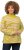 Ulla Popken Zebra Print Mock Turtleneck Long Sleeve Sweater Yellow Green - Puloveri & dukserice - 