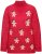 Ulla Popken Gingerbread Men Sweater Salsa Red - Puloveri & dukserice - 