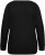 Ulla Popken Soft Fine Knit Pullover V-Neck Sweatshirt Black - Puloveri & dukserice - 