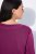 Ulla Popken Soft Fine Knit Pullover V-Neck Sweatshirt Dark Lilac - Puloveri & dukserice - Udobne dukserice, hoodice i pletenina