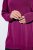 Ulla Popken Soft Fine Knit Pullover V-Neck Sweatshirt Dark Lilac - Puloveri & dukserice - Udobne dukserice, hoodice i pletenina