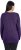 Ulla Popken Soft Fine Knit Pullover V-Neck Sweatshirt Deep Violet - Puloveri & dukserice - 