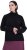 Ulla Popken Turtleneck Sweater with Ribbed Inserts Black - Puloveri & dukserice - 