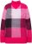 Ulla Popken Grand Check Long Sleeve Sweater Red Pink - Puloveri & dukserice - 