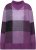 Ulla Popken Grand Check Long Sleeve Sweater Violet - Puloveri & dukserice - 