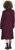 Ulla Popken Long Turtleneck Duster Sweater Plum - Puloveri & dukserice - 