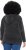 Ulla Popken Chenille Knit Hoodie Graphite Grey - Puloveri & dukserice - 