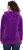 Ulla Popken Chenille Knit Hoodie Dark Purple - Puloveri & dukserice - 