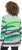 Ulla Popken Landscape Stripe Sweater Moss Green - Puloveri & dukserice - 