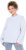 Ulla Popken Striped Wool Blend Turtleneck Sweater Sky Blue - Puloveri & dukserice - 