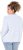 Ulla Popken Striped Wool Blend Turtleneck Sweater Sky Blue - Puloveri & dukserice - 