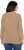 Ulla Popken Two-Tone Mixed Knit Troyer Collar Sweater Caramel - Puloveri & dukserice - 