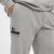 North Latitude Ottoman Sweatpants Mid Grey - Sportske hlače & kratke - Muške Trenirke Veliki Brojevi