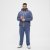 North Latitude Sweat Trousers Blue Melange - Sportske hlače & kratke - Muške Trenirke Veliki Brojevi