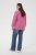 Kaffe Curve Sus Sweatshirt Pink Power - Dukserice - 