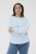 Kaffe Curve Mila Sweatshirt Nantucket Breeze Blue - Dukserice - 