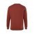 JP1880 Classic Round Neck Long Sleeve Sweater Brick Brown - Puloveri & dukserice - Muške Puloveri & dukserice veliki brojevi