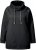Ulla Popken Drawstring Collar Long Sleeve Sweatshirt Black - Puloveri & dukserice - 