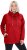 Ulla Popken Drawstring Collar Long Sleeve Sweatshirt Salsa Red - Puloveri & dukserice - 