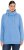 Ulla Popken Drawstring Collar Long Sleeve Sweatshirt Light Cornflower - Puloveri & dukserice - 