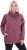 Ulla Popken Drawstring Collar Long Sleeve Sweatshirt Dark Rose - Puloveri & dukserice - 