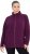 Ulla Popken Modular Fleece Zip Front Jacket Dark Cherry - Puloveri & dukserice - 