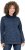 Ulla Popken Teddy Collar Printed Sweatshirt Navy - Puloveri & dukserice - 