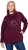 Ulla Popken Rhinestone Snowflake Turtleneck Sweatshirt Dark Ruby - Puloveri & dukserice - 