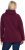 Ulla Popken Rhinestone Snowflake Turtleneck Sweatshirt Dark Ruby - Puloveri & dukserice - 