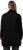 Ulla Popken GLOW Lettered Collared Sweatshirt Black - Puloveri & dukserice - 