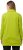 Ulla Popken GLOW Lettered Collared Sweatshirt Apple Green - Puloveri & dukserice - 