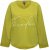 Ulla Popken Embroidered Freedom Rolled Edge Sweatshirt Avocado Green - Puloveri & dukserice - 
