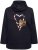 Ulla Popken Sparkling Candy Cane Graphic Sweatshirt Black - Puloveri & dukserice - 
