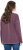 Ulla Popken Texas Contrast Stitching Sweatshirt Dark Ruby - Puloveri & dukserice - 