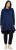 Ulla Popken Flounce Panel Long Sleeve Sweatshirt Dress Navy - Puloveri & dukserice - 